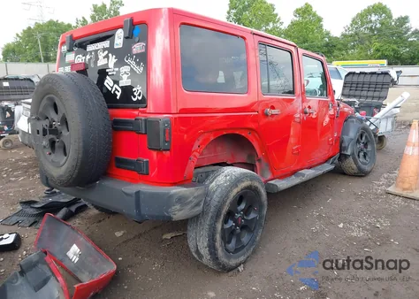 2014 Jeep Wrangler Unlimited Sahara from USA, damaged, VIN 1C4BJWEG7EL245656